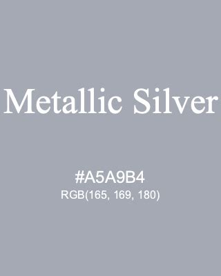 rgb sheet metal|hex code for metallic silver.